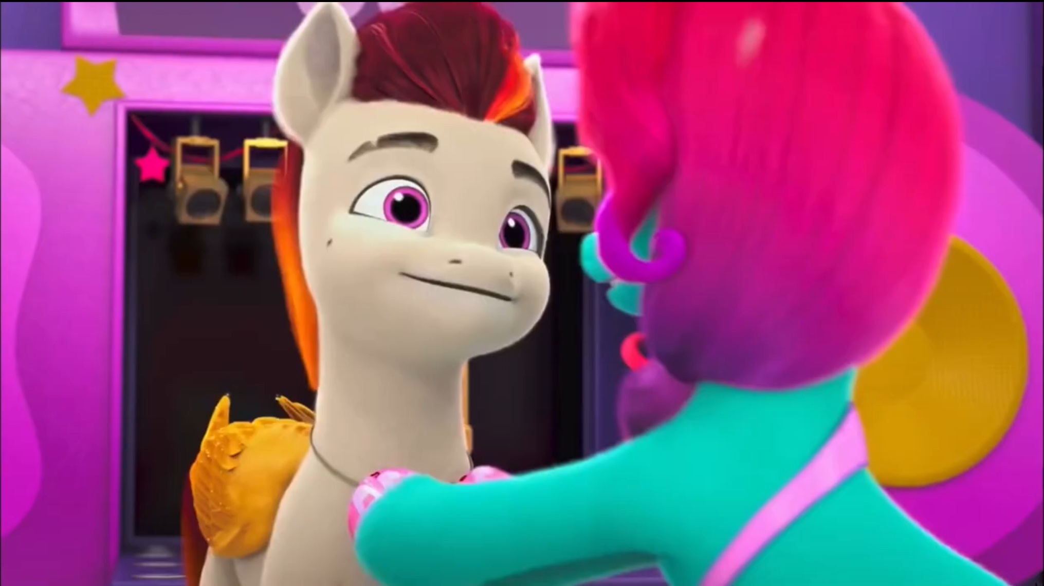 Royal Riff Mlp #3139437 - safe, screencap, jazz hooves, rocky riff, earth pony ...