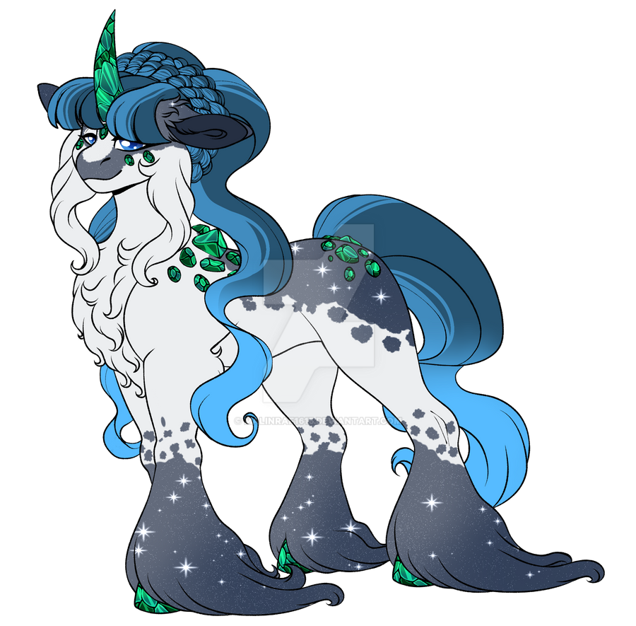 3168046 Safe Artist Malinraf1615 Oc Pony Unicorn Female