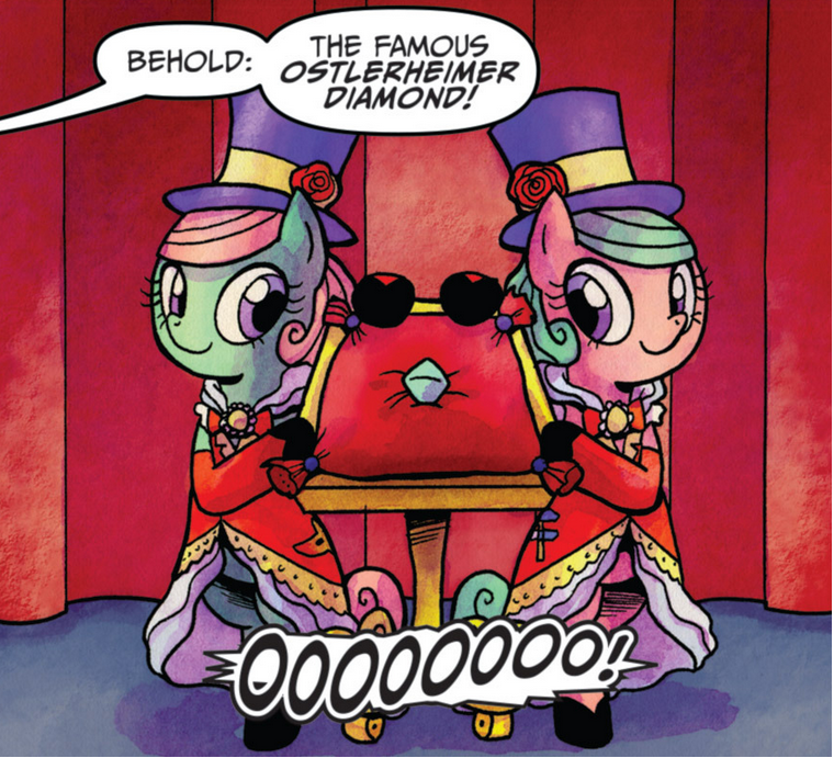 Mlp Pepper #3157996 - safe, idw, official comic, miss direction, peppers ghost ...