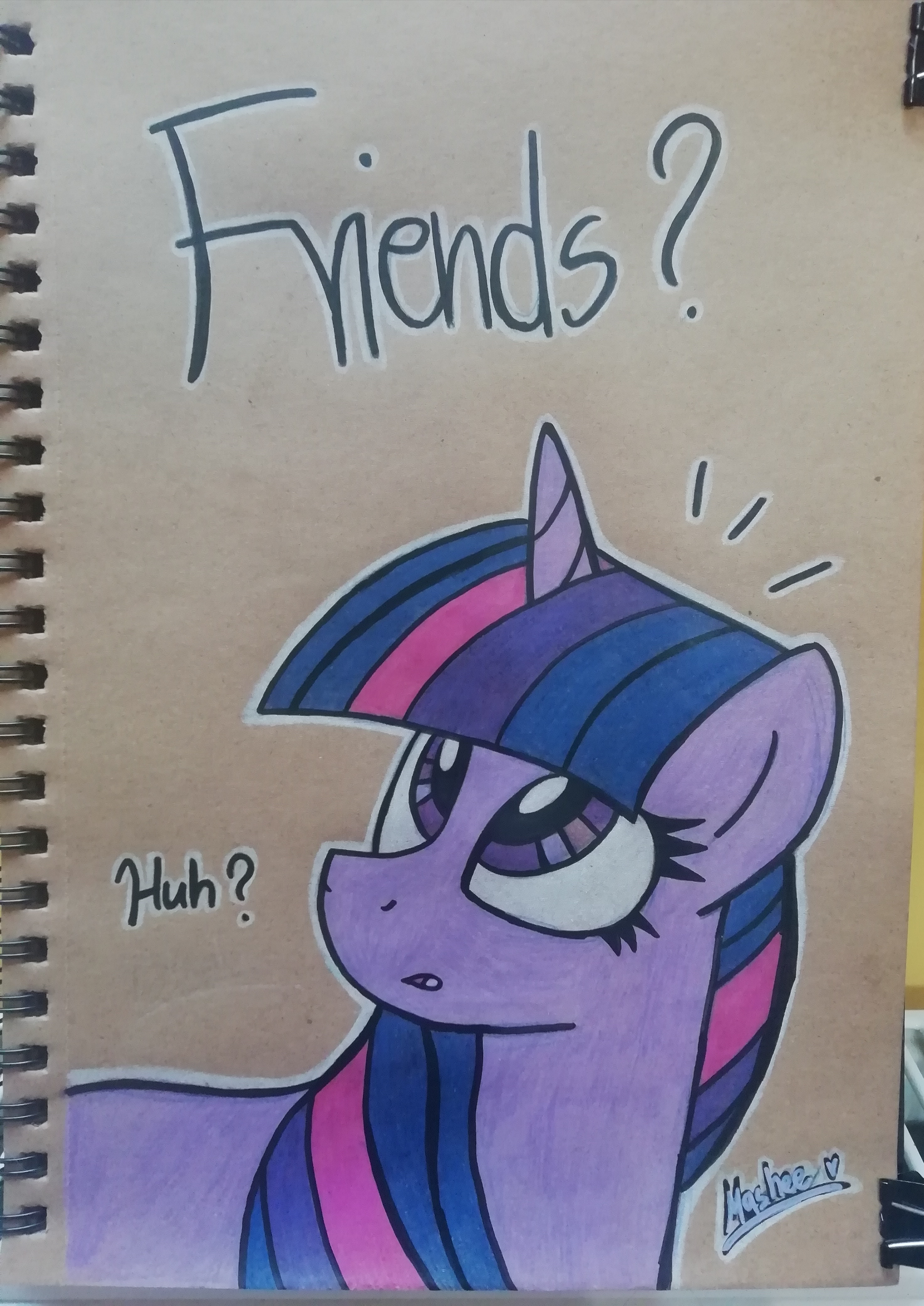 3469159 safe, artistmashee, twilight sparkle, unicorn, g4, colored
