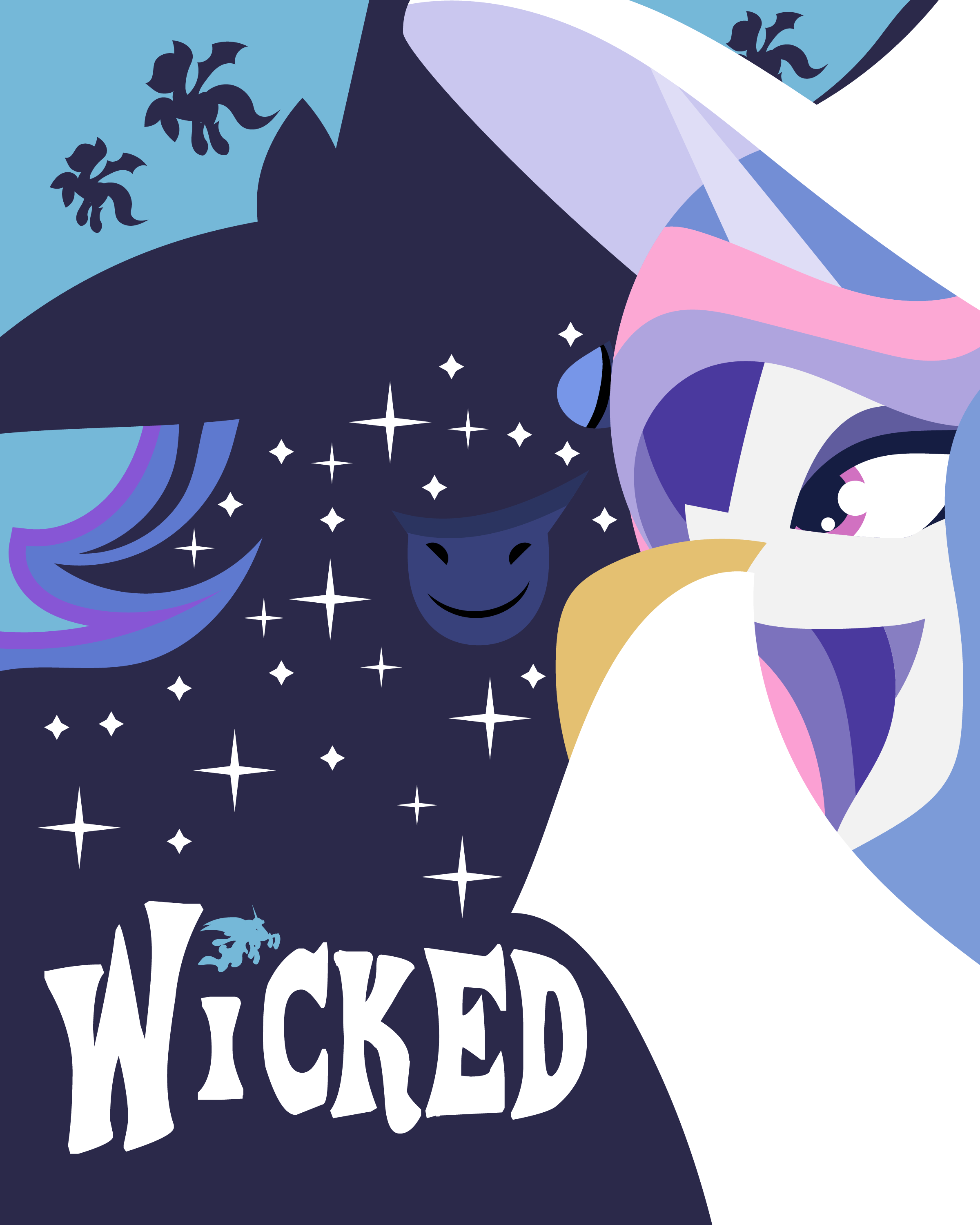 3496251 safe, artistsamohtlion, princess celestia, princess luna