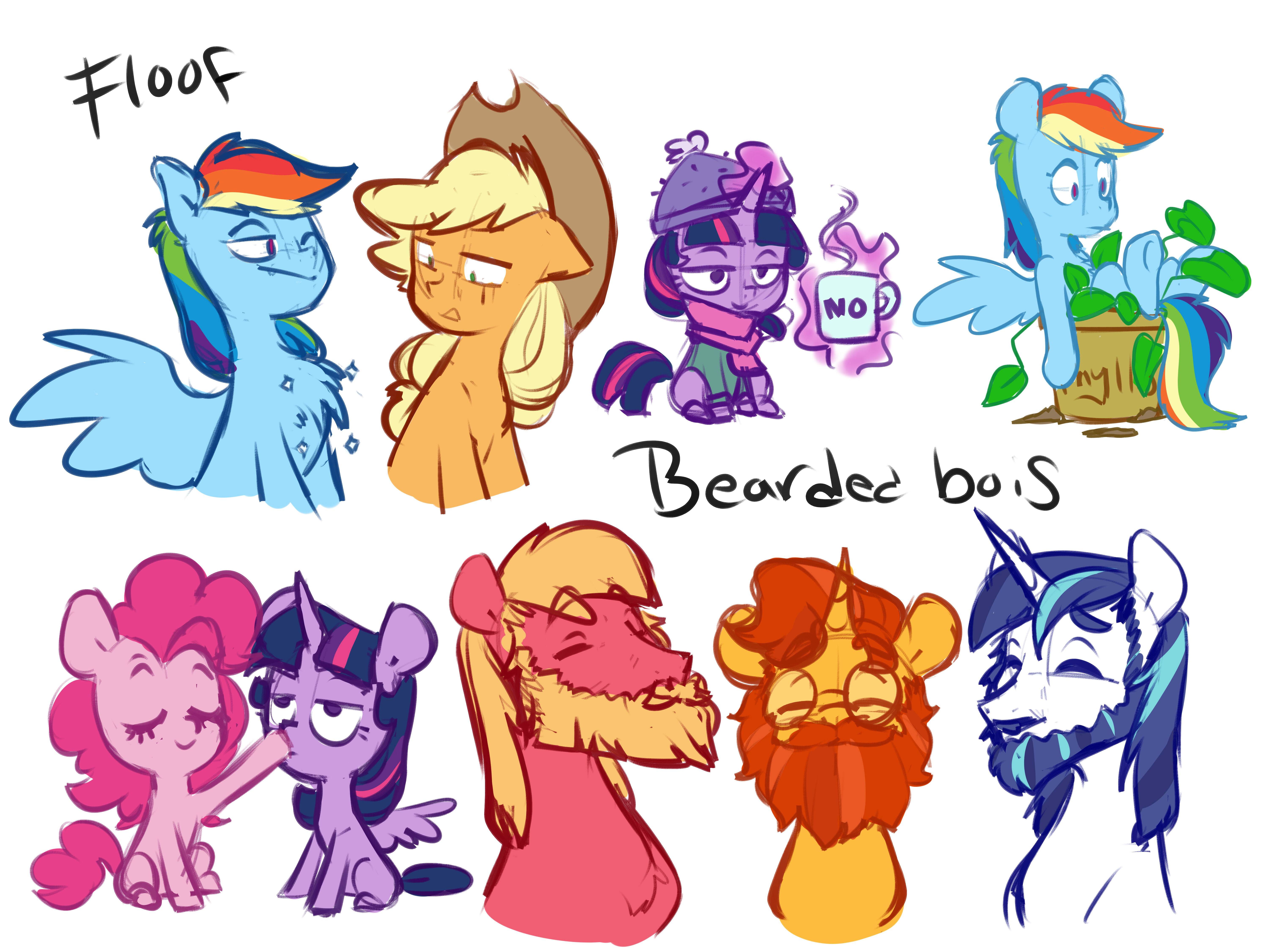 #3498359 - safe, artist:chub-wub, applejack, big macintosh, phyllis ...