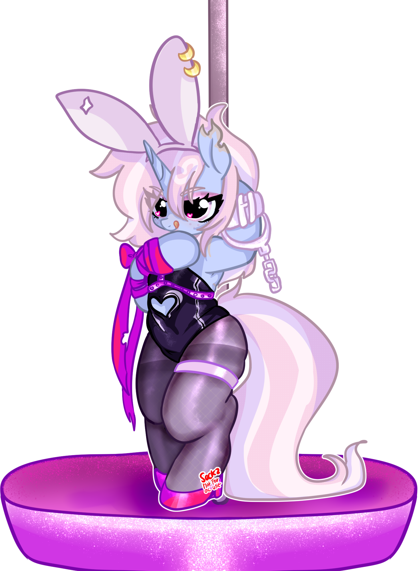 3304241 Suggestive Artistnyansockz Oc Ocsweet Tooth Unicorn Semi Anthro Ashes Town 0241