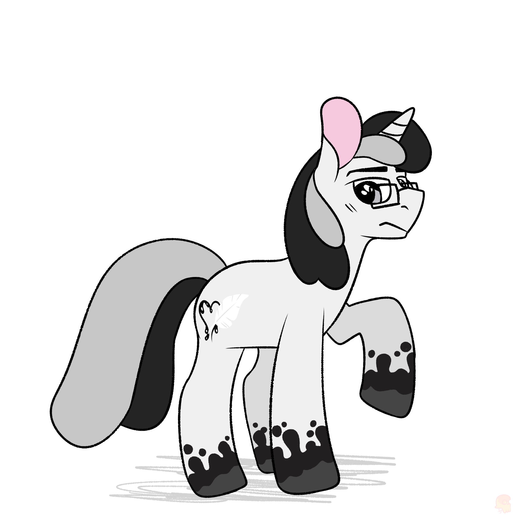 #3306209 - safe, artist:not quite equine, oc, oc:quillian inkheart ...