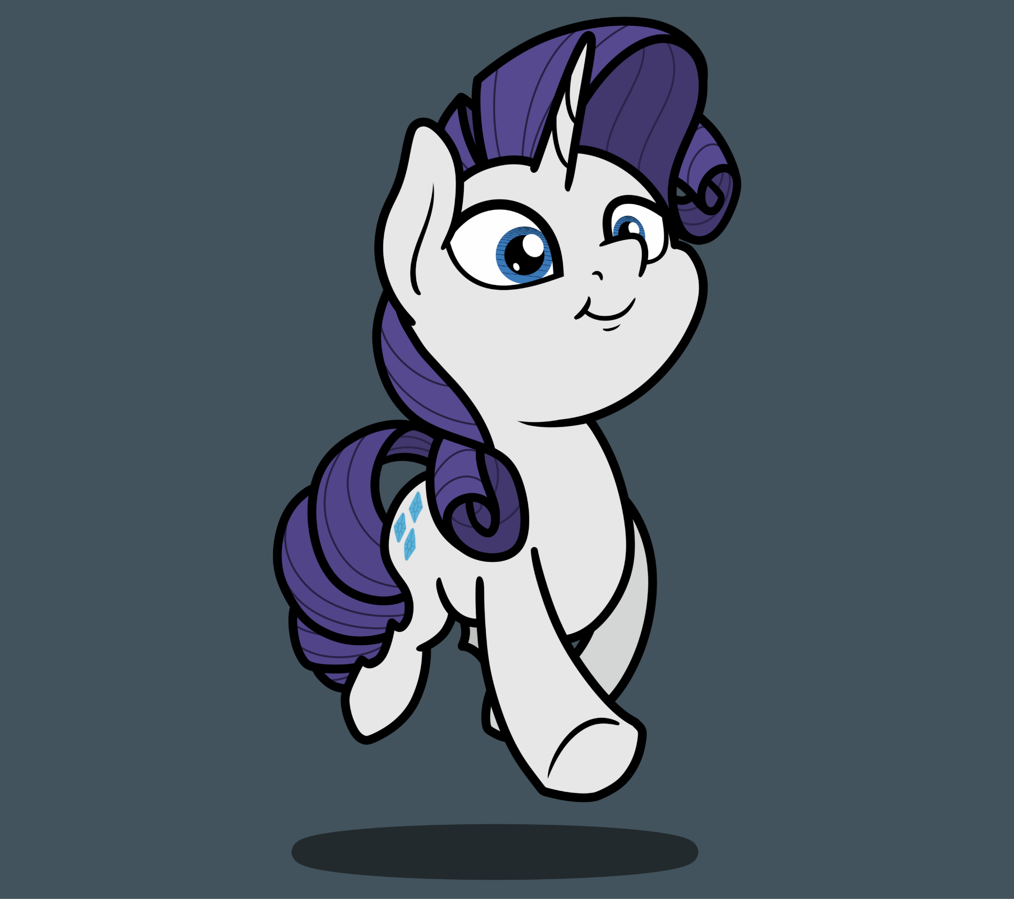 Safe Artist Ewoudcponies Rarity Pony Unicorn Female