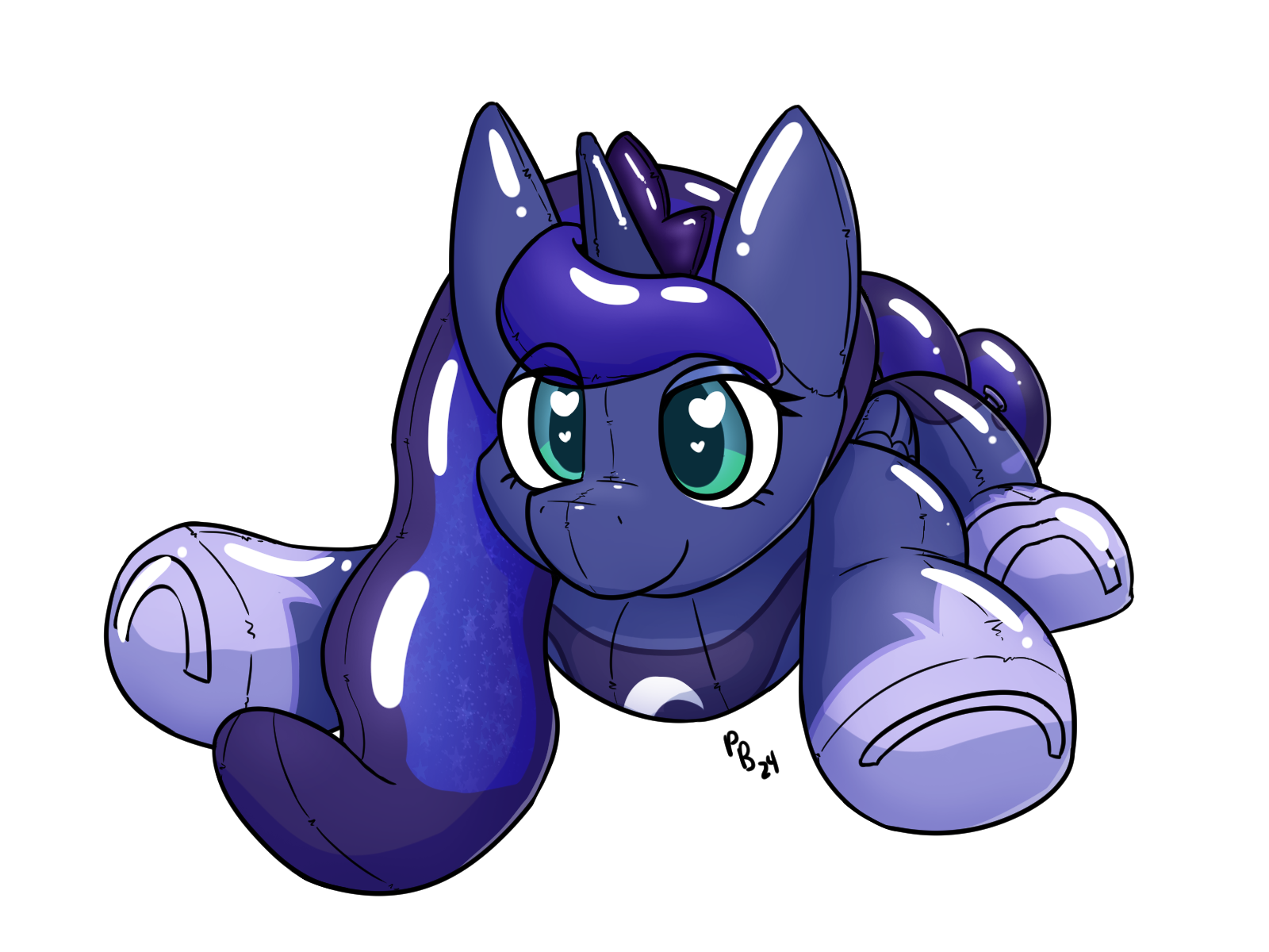 #3337177 - safe, alternate version, artist:ponballoon, princess luna ...