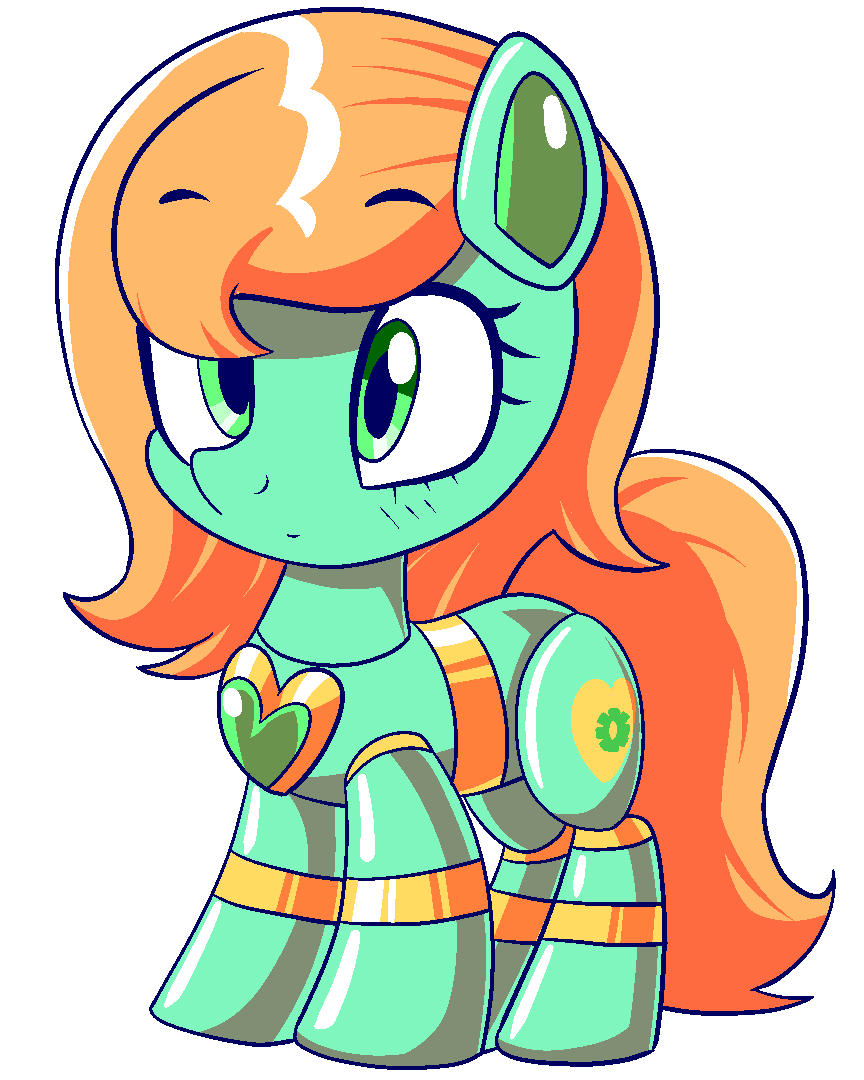 Safe Artist Trackheadtherobopony Oc Oc Goldheart Pony