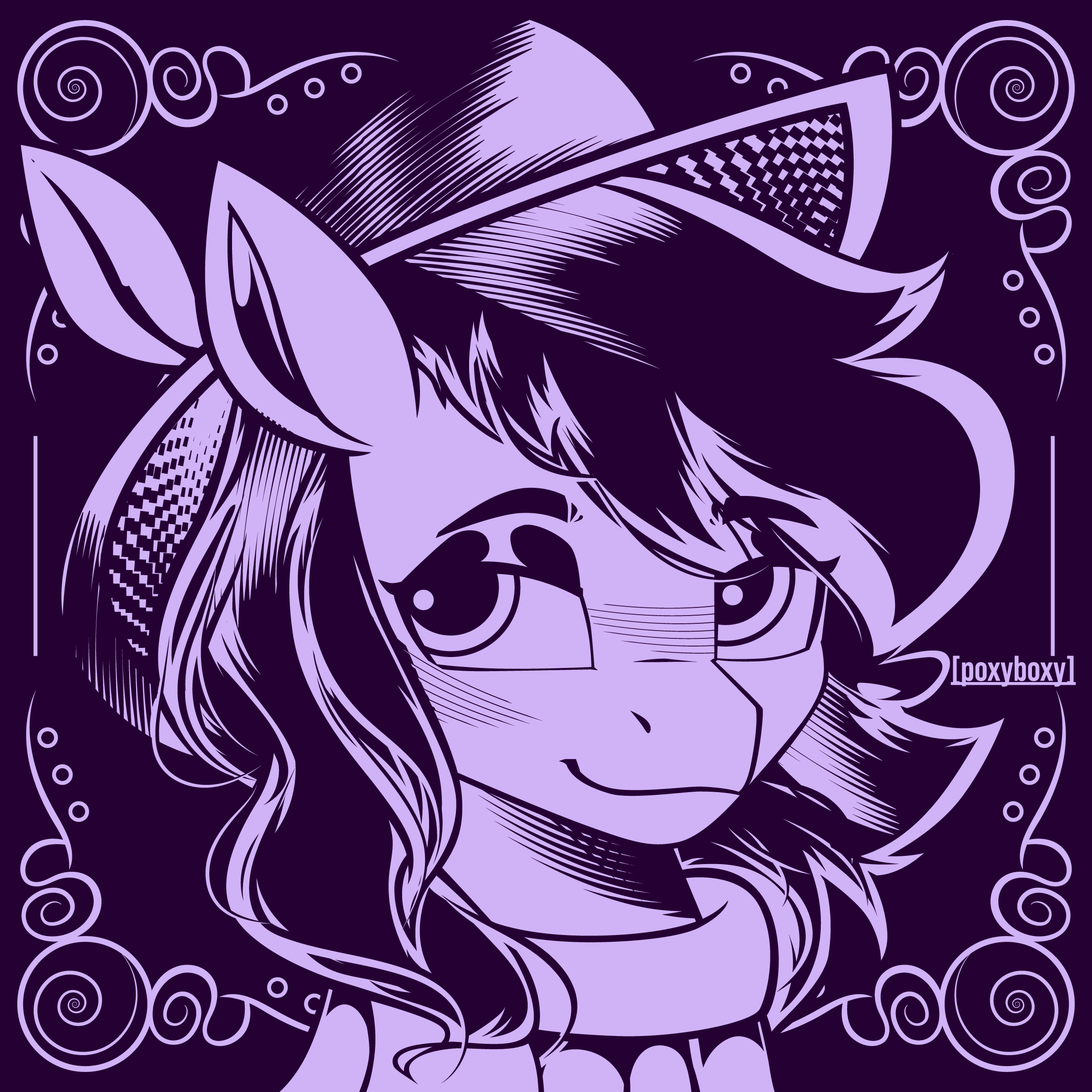 #3368881 - safe, artist:poxy_boxy, oc, oc only, earth pony, pony, bust ...