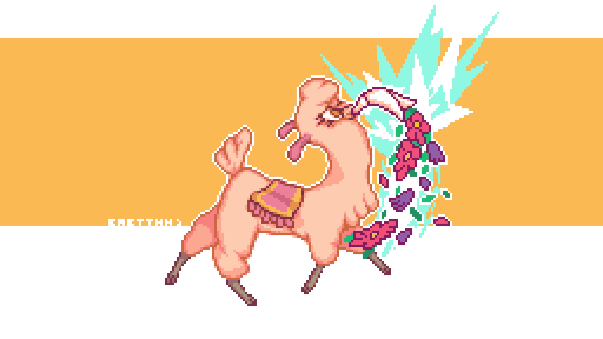 #3383432 - safe, artist:emetthh, paprika (tfh), alpaca, them's fightin ...
