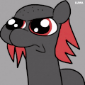 #3392757 - safe, oc, oc:zippers, pony, animated, bald, cute, gif, solo ...