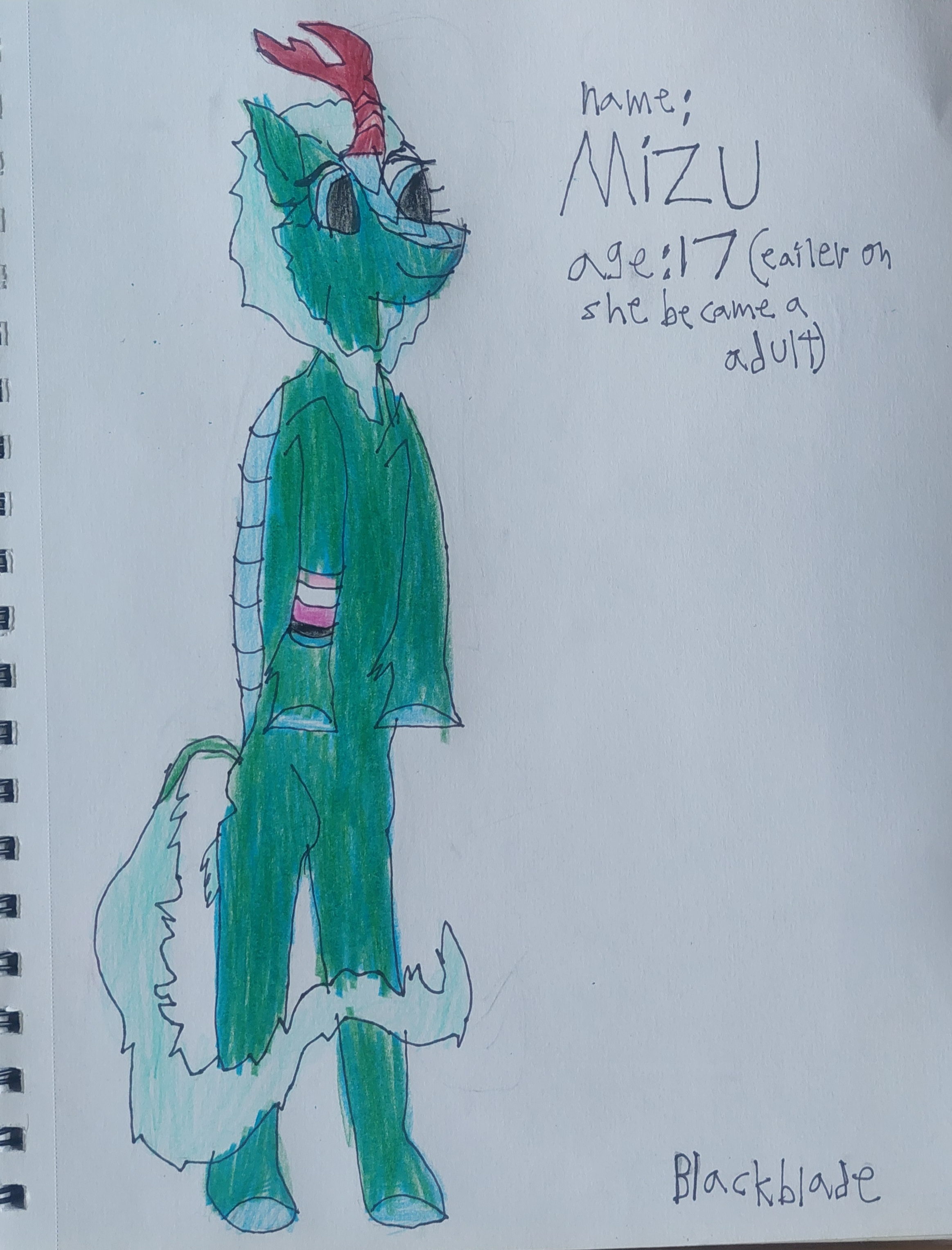Kirin Rearing #3376816 - safe, artist:blackblade360, oc, oc only, oc:mizu, kirin ...