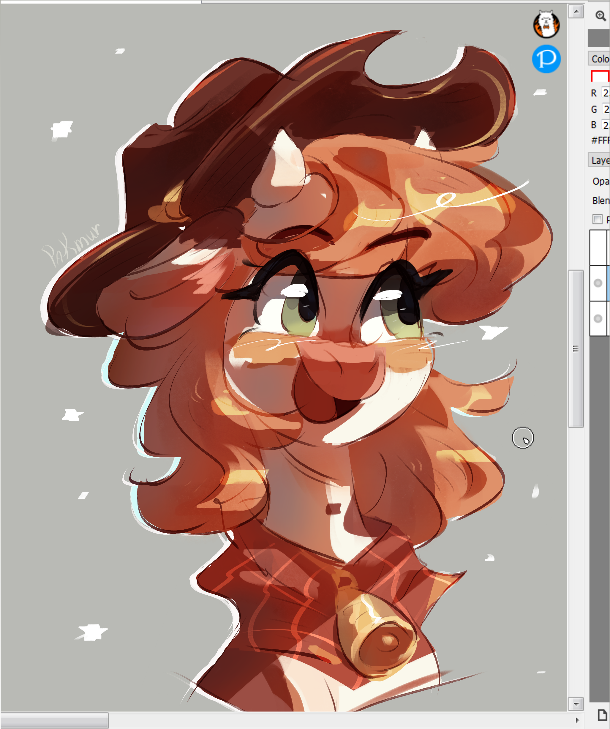 #3394864 - safe, artist:pakmur, oc, oc only, oc:iris cow, cow, bust ...