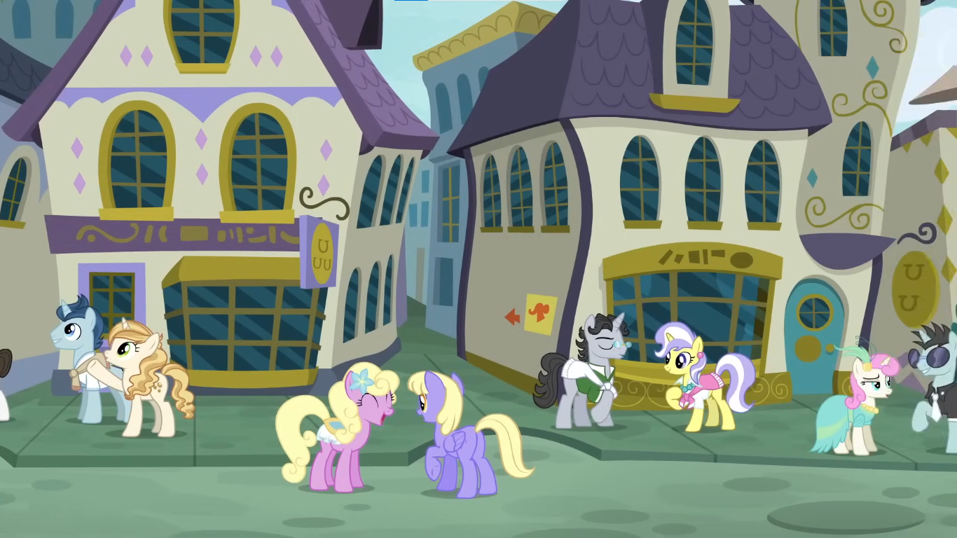 3451303 safe, screencap, jet set, neon lights, orange blossom, polo