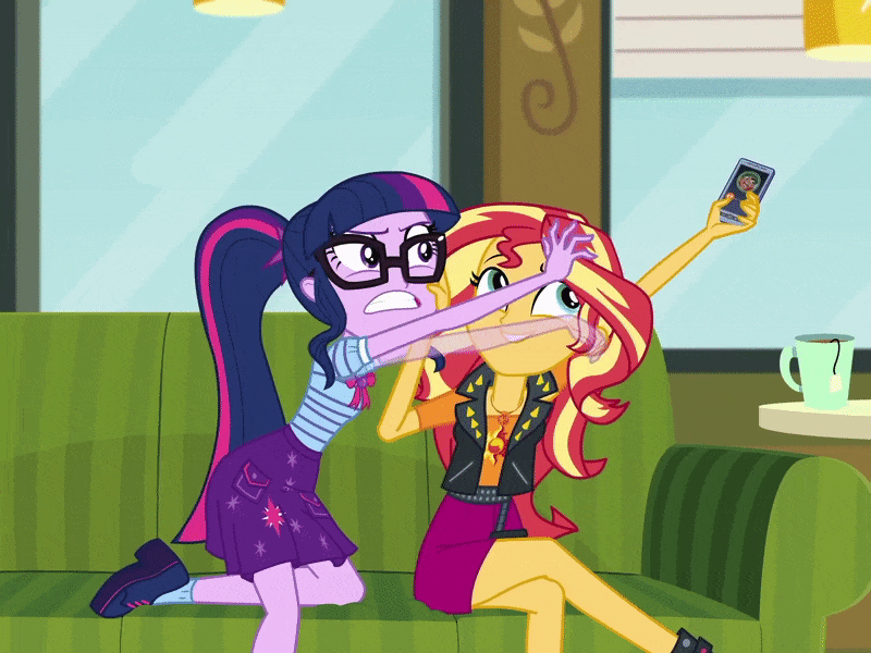 3451653 safe, screencap, scitwi, sunset shimmer, twilight sparkle