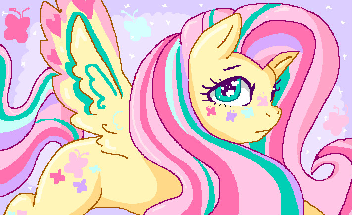 #3563641 - safe, artist:doctordaisydoll, fluttershy, pegasus, pony, g4 ...