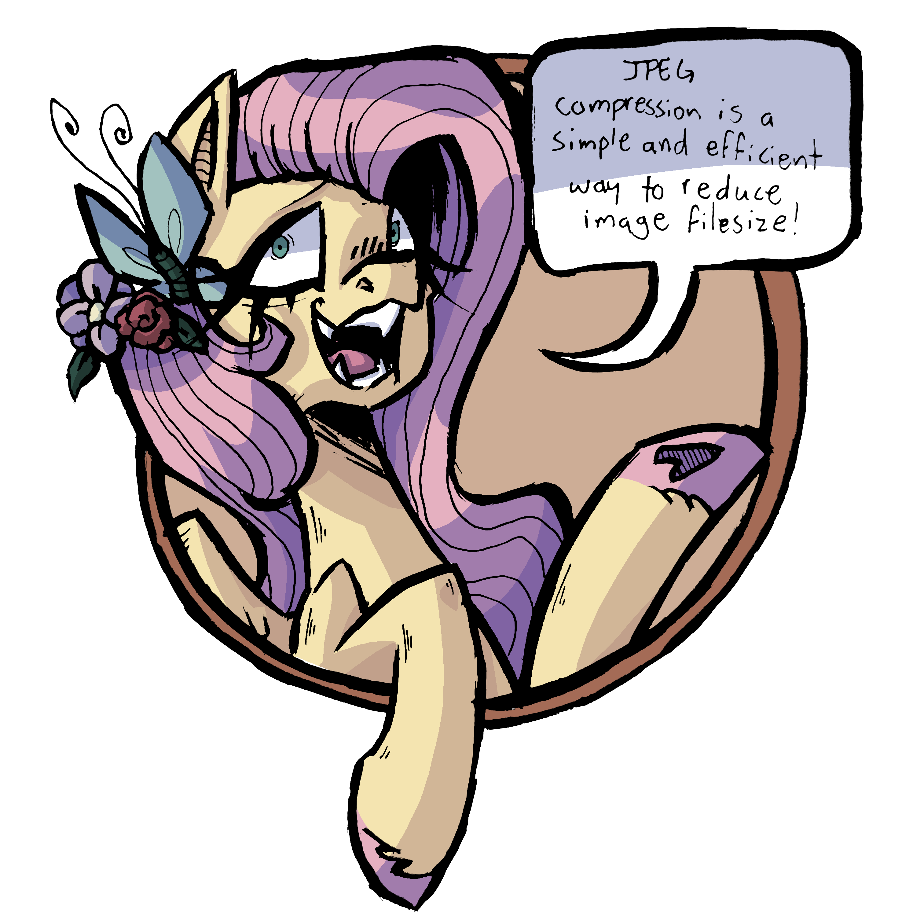  3563749 safe artist slugjuice fluttershy butterfly g4 bad