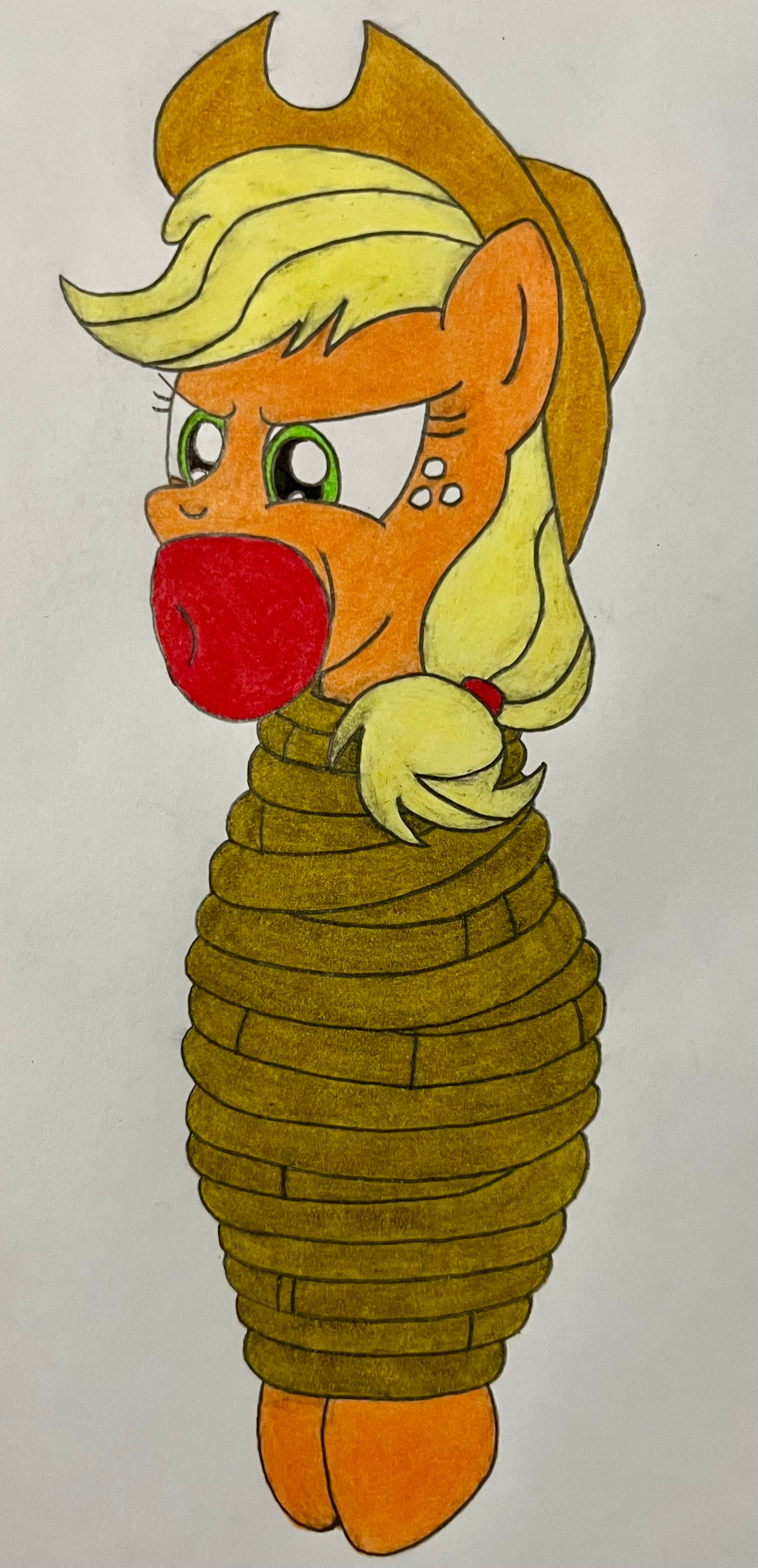 #3567820 - safe, artist:tfpandora, applejack, earth pony, pony, g4 ...