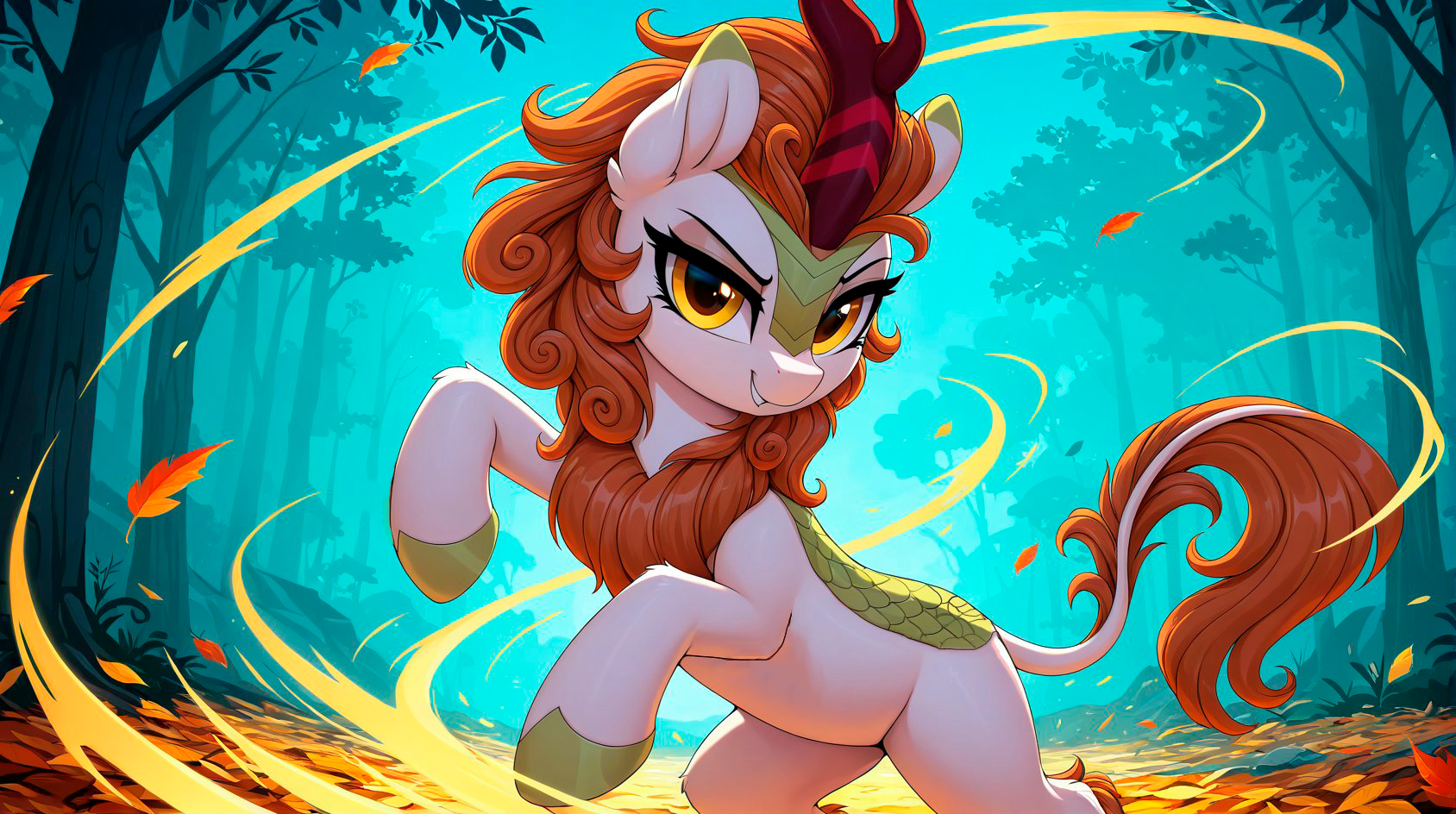 Kirin Rearing #3584019 - safe, ai composition, ai content, editor:cypher, generator ...
