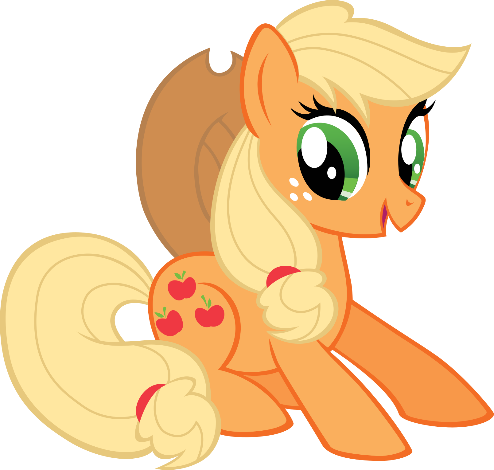 #3586830 - safe, applejack, earth pony, pony, g4, official, .svg ...