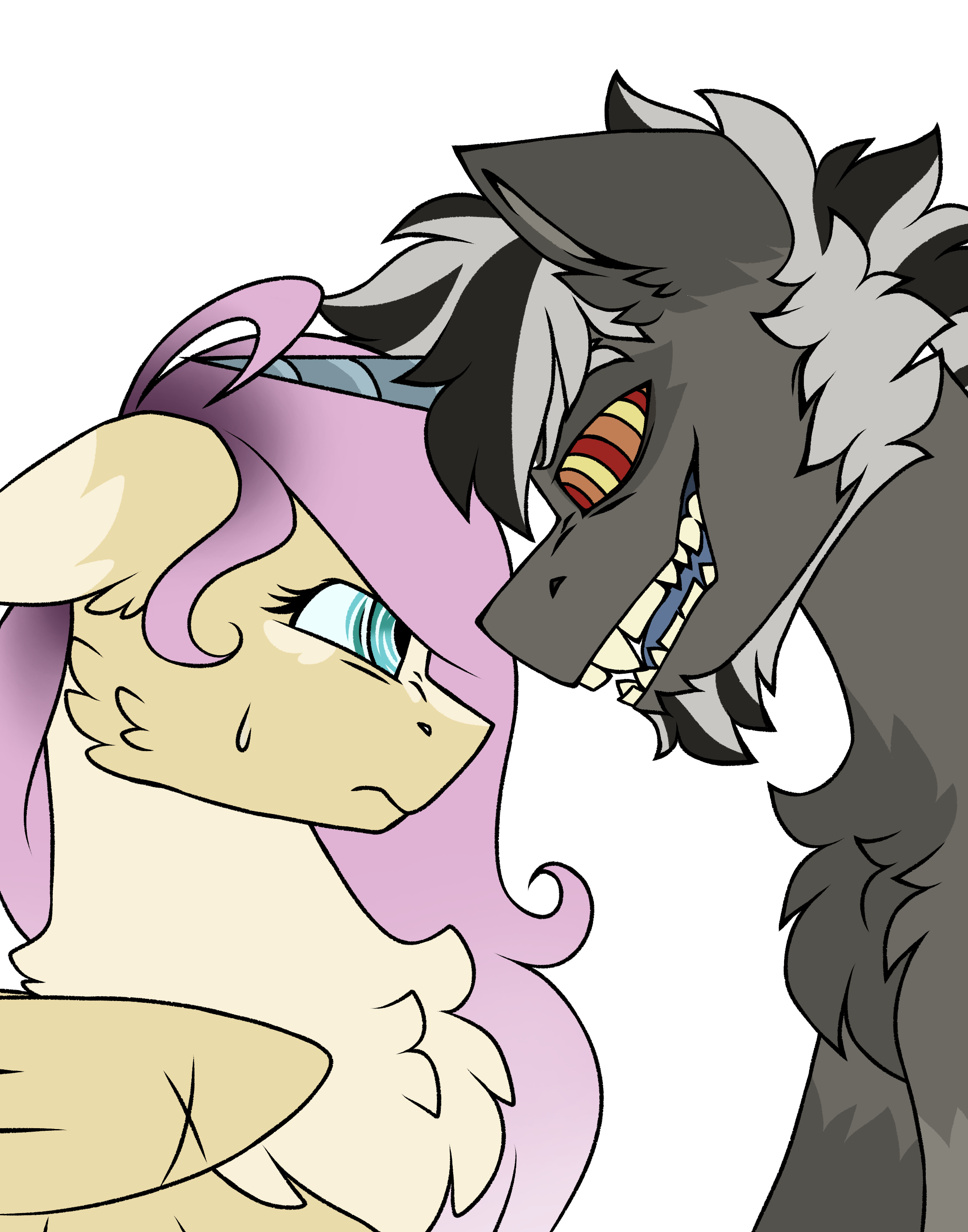 3588298 Safe Artist pegacousinceles Discord Fluttershy Unicorn 3588298-safe-artist-pegacousinceles-discord-fluttershy-unicorn