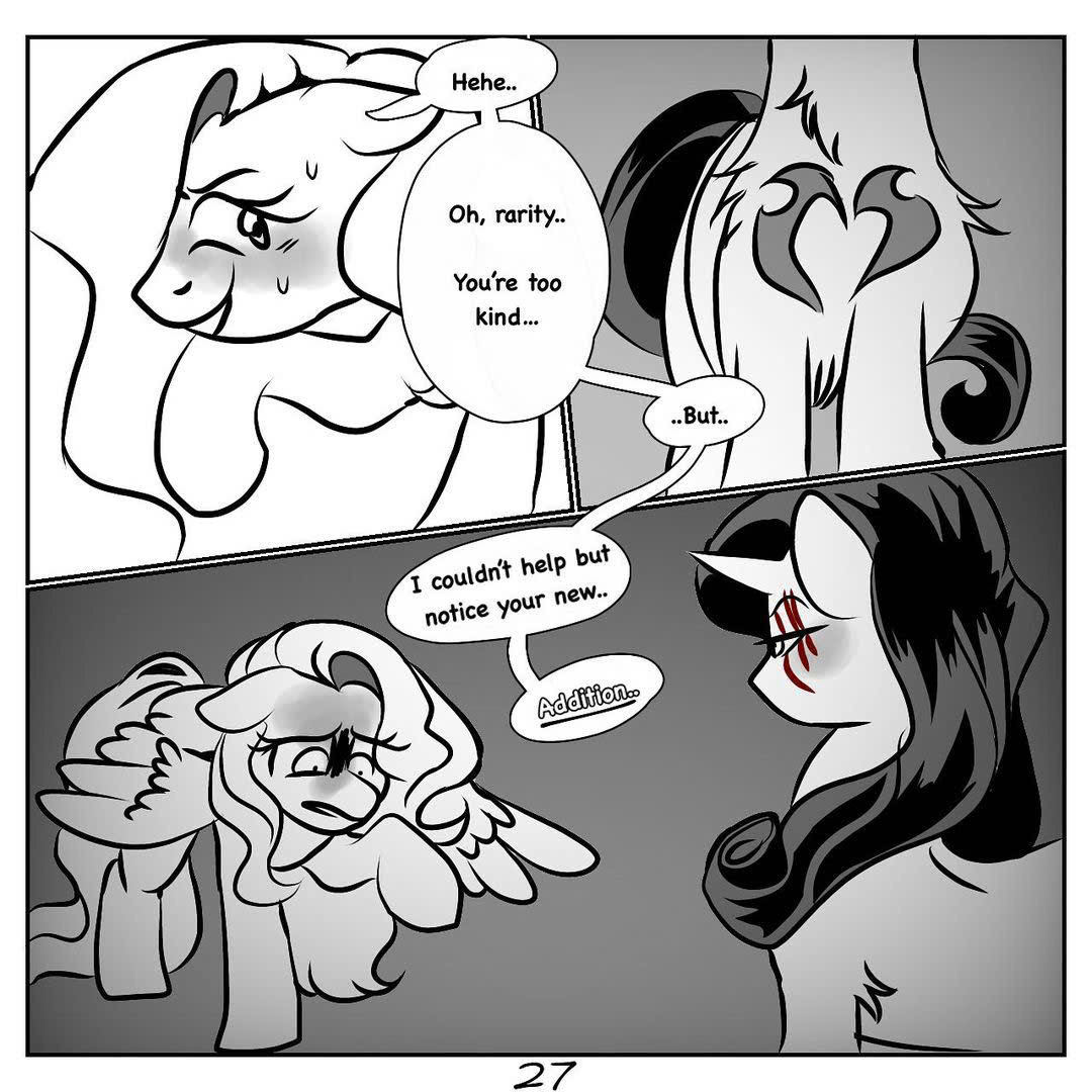 Mlp Rarity Sinclair #3592410 - semi-grimdark, artist:sinclairdugore, fluttershy, rarity ...