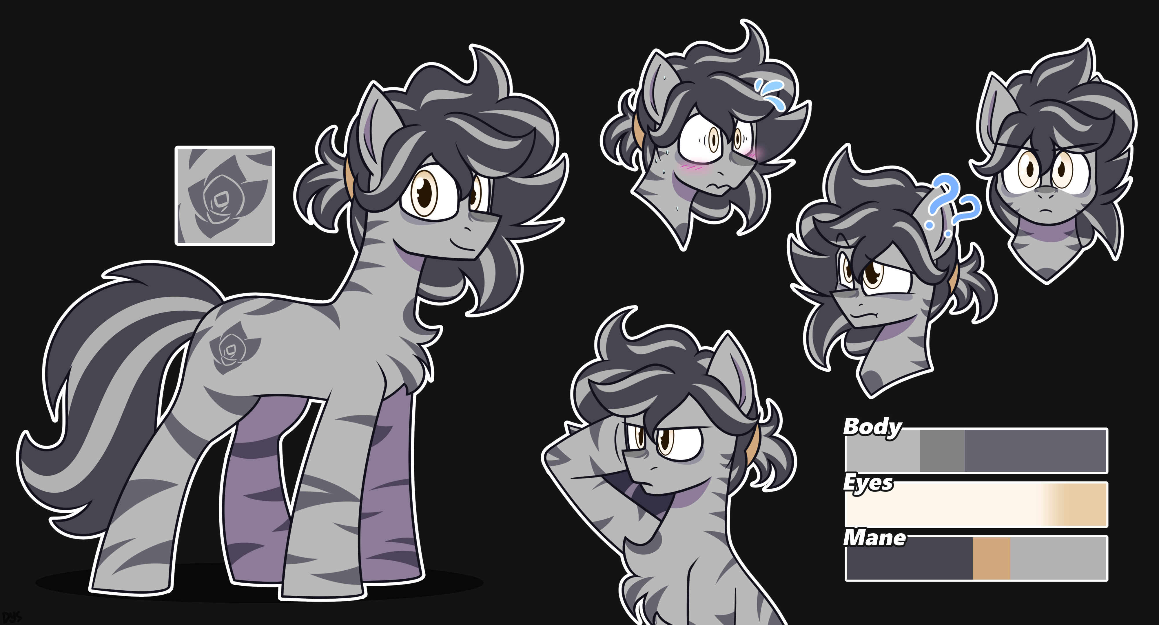 #3603973 - safe, artist:dysmal, oc, oc only, oc:zata'ar, zebra ...