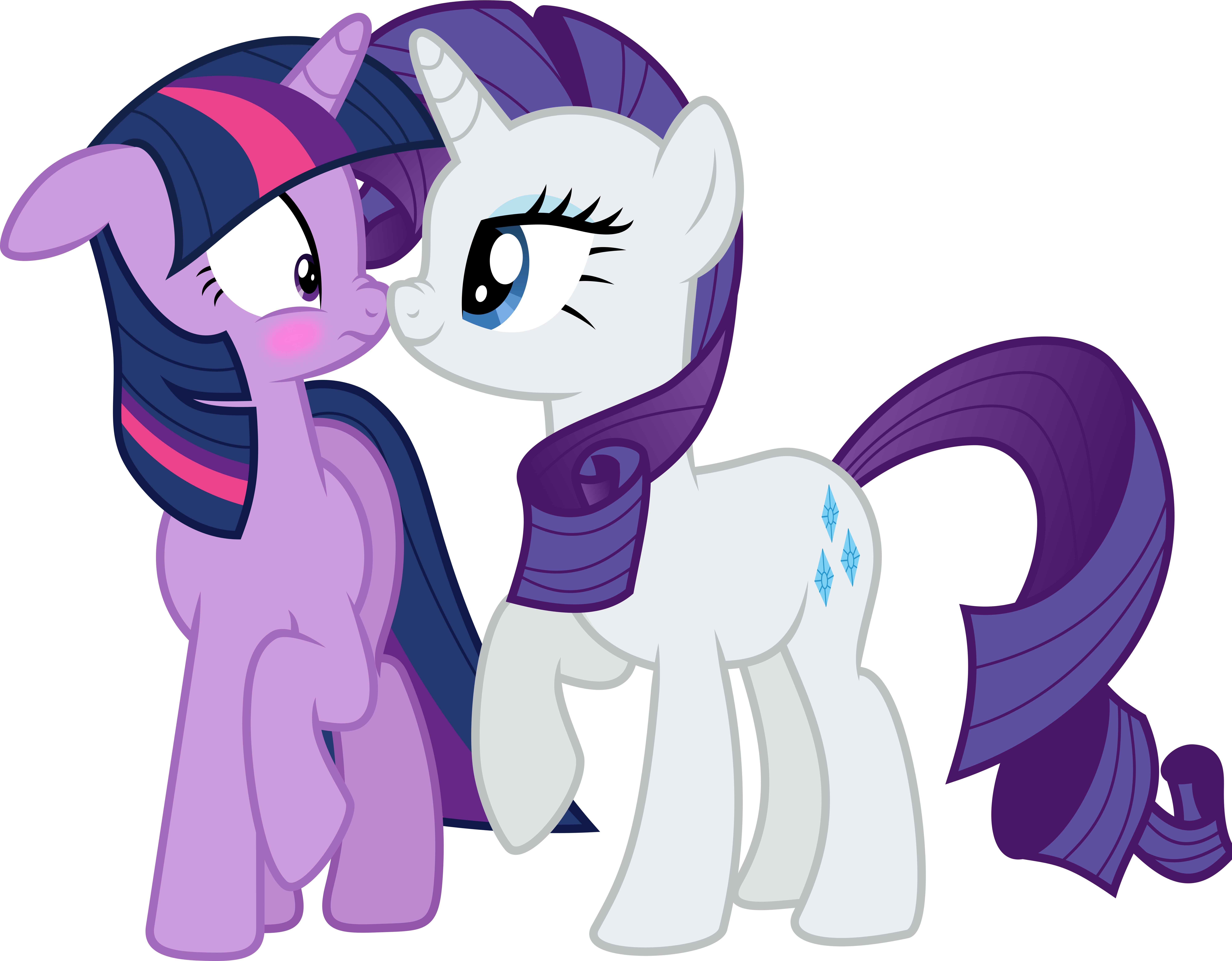 #3605690 - safe, artist:twilirity, rarity, twilight sparkle, pony ...