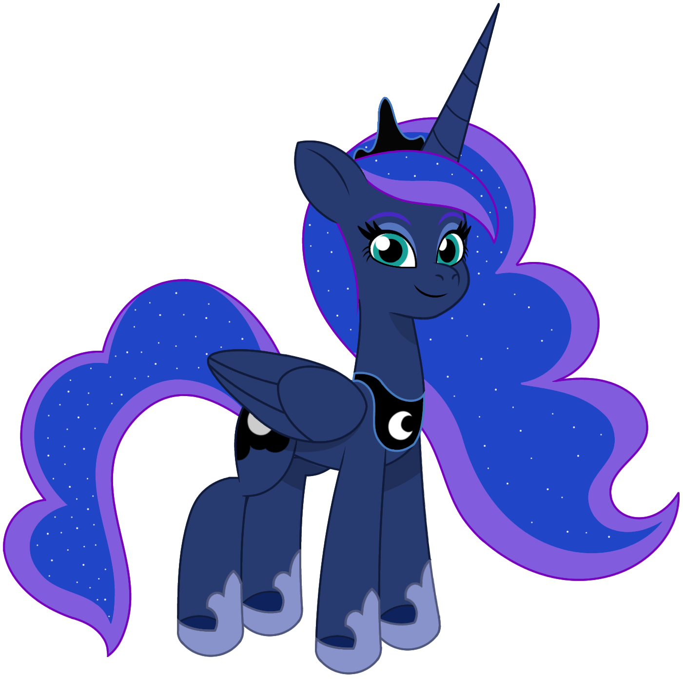 #3897106 - safe, artist:delunaaturservice, princess luna, alicorn, pony ...